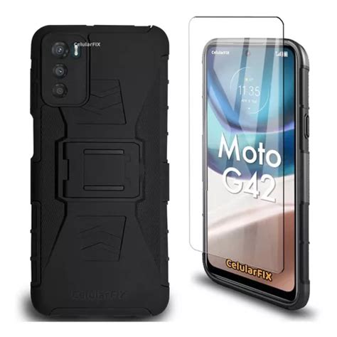 Funda Protector P Moto G Uso Rudo Con Clip Mica Mercadolibre