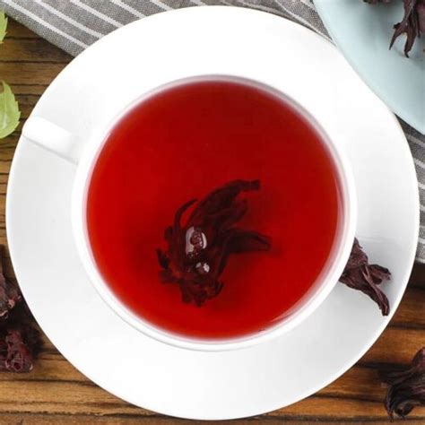 Dry Red Roselle Hibiscus Flower Tea Organic Dried Hibiscus Petal Herbal