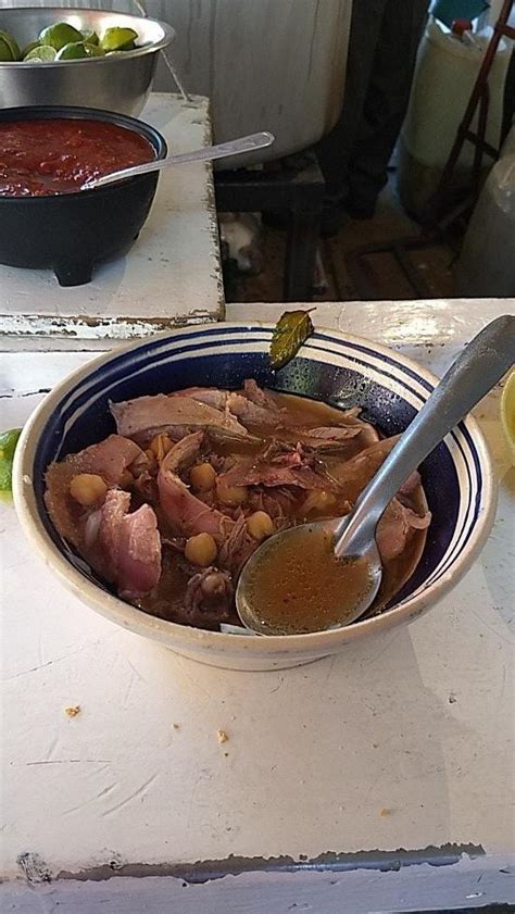 Menu At Rico Caldo De Gallina El Cu Ado Restaurant Mexico City