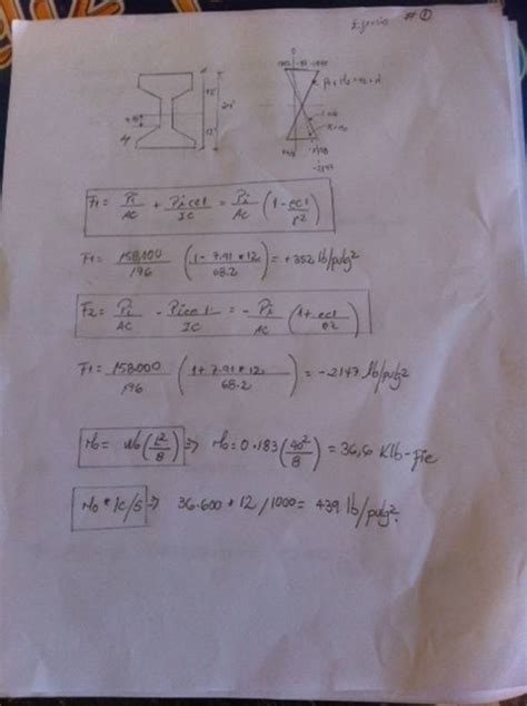 Concreto Pretensado Ejercicios Resueltos