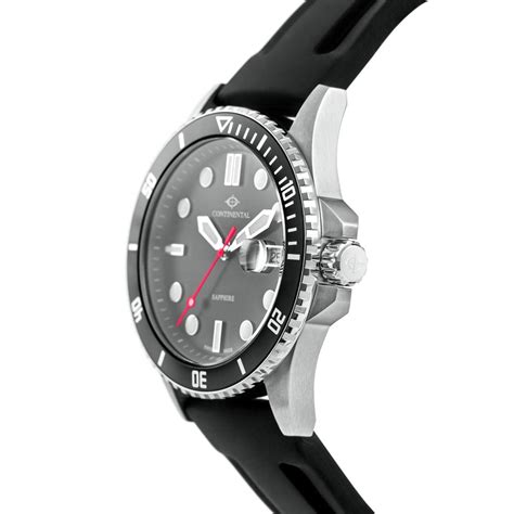 Continental Continental Sports Watch Silver And Black Watchshop