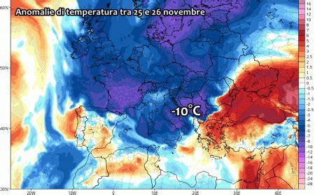 Ondata Di Freddo Artico Nel Week End Temperature In Picchiata E Primi