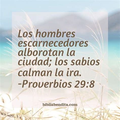 Explicaci N Proverbios Los Hombres Escarnecedoresalborotan La