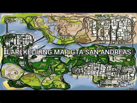 Lari Keliling Map Gta San Andreas YouTube