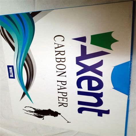 Axent Carbon Paper 21 X 33 Cm 80 Sheets Packet White Color Art Ss