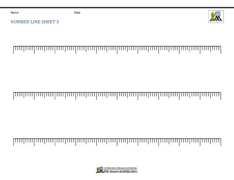 Blank Number line (100 spaces) | Number line, 2nd grade math worksheets, Printable math worksheets