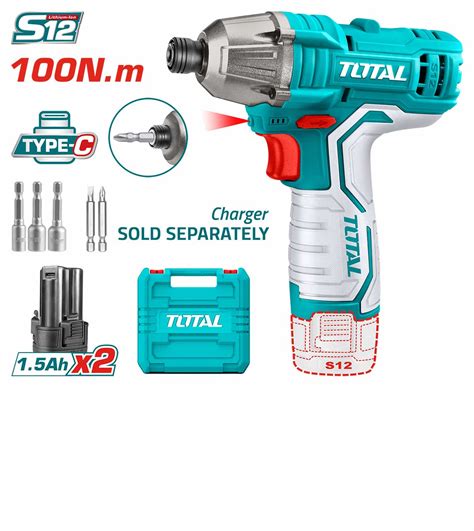 Tirli Li Ion Impact Driver Total Tools Malaysia