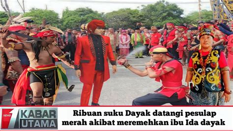 Ribuan Suku Dayak Datangi Pesulap Merah Akibat Meremehkan Ibu Ida Dayak