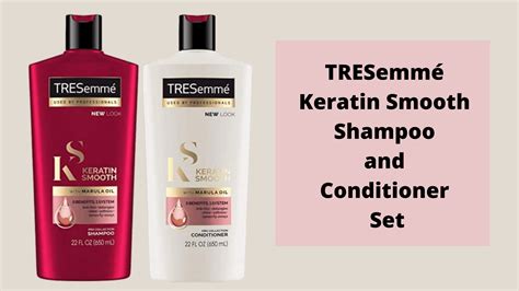 TRESemme Keratin Smooth Shampoo And Conditioner Set Review By Get