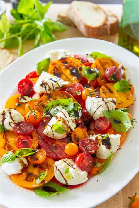 Tomato Burrata Salad Minutes To Put Together And Wildly Delicious