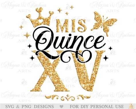 Mis Quince Svg Mis Xv Svg Mis Xv Anos Svg Mis Quince Anos Etsy México