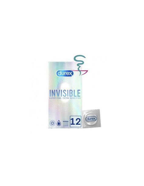 Durex Invisible Extra Fino Extra Sensitivo Preservativos U