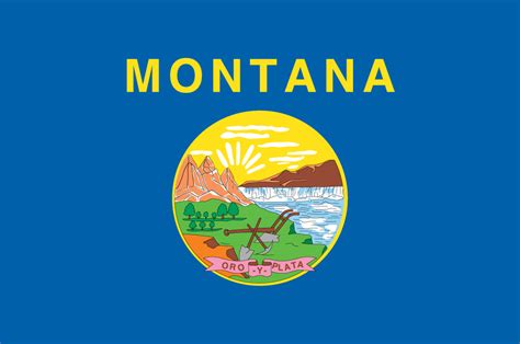 Montanan Flag (Flag of Montana) - US State