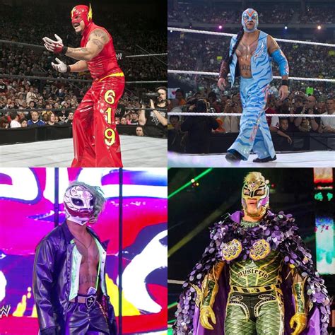 Rey Mysterio Might Have The Best Attire Collection Of All Time Rwrasslin