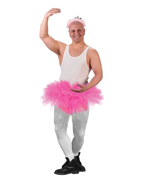 Männerballett Tutu Pinkes Tütü für Männer Horror Shop