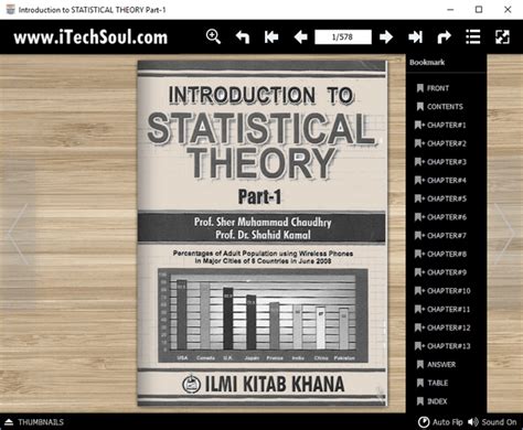 Introduction To Statistical Theory Part By Prof Sher Muhammad