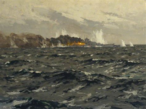 End Of The Bismarck May By Norman Wilkinson