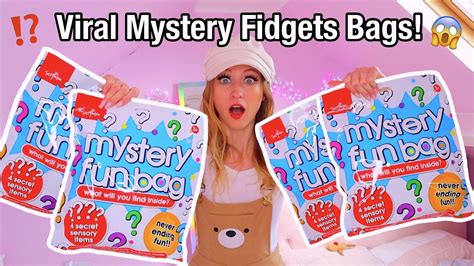 ASMR OPENING THE VIRAL GIANT MYSTERY FIDGET BAGS HUGE