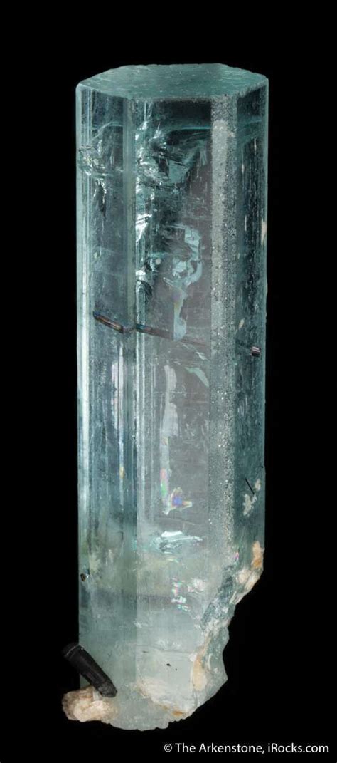 Aquamarine With Tourmaline Inclusion Tuc17a 51 Shigar Valley