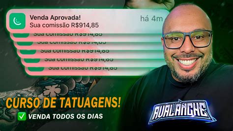 Como Criar E Vender Cursos De TATUAGEM Online YouTube