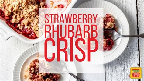 Rhubarb Crisp Youtube