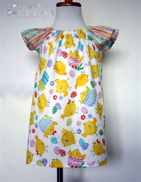 Girls Easter Dress Girls Easter Peasant Dress Baby Easter Dress Toddler