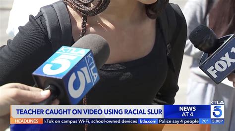 Sequoia Middle School Teacher Caught On Video Saying N Word