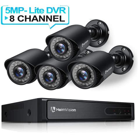 Heimvision Hm Ch P Security Camera System Mp Lite Hd Tvi Dvr