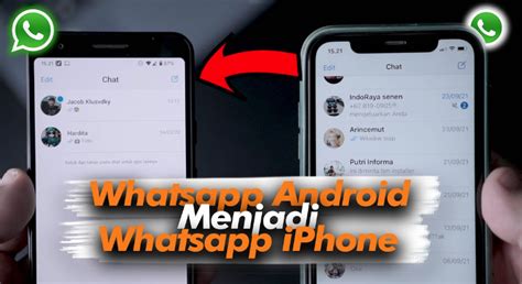 Mengubah Tampilan Whatsapp Android Menjadi Iphone