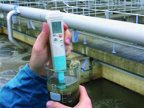 Potenciómetro Testo 206 ph1 para la medición del ph temperatura para