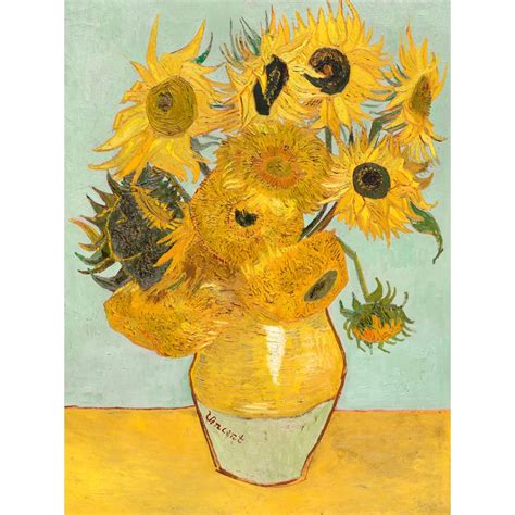 Tableau Sur Toile Vincent Van Gogh Tournesols