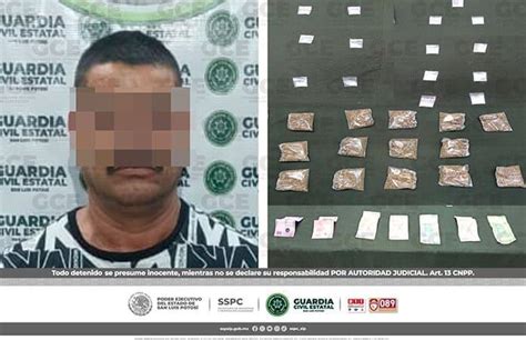 Aprehenden A Sujeto Con Droga Y Dinero