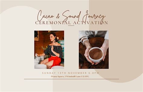 Cacao And Sound Journey Ceremonial Activation Prana Space London 13