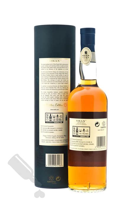 Oban The Distillers Edition 2022 Passion For Whisky