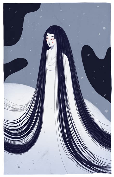 Yuki Onna By Velwyn Yossy Yuki Onna Japanese Urban Legends