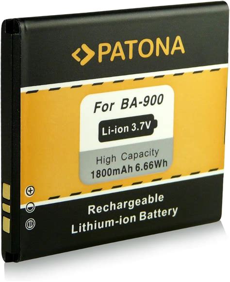 Battery Ba Ba For Sony Lt I St I Xperia Gx Xperia J