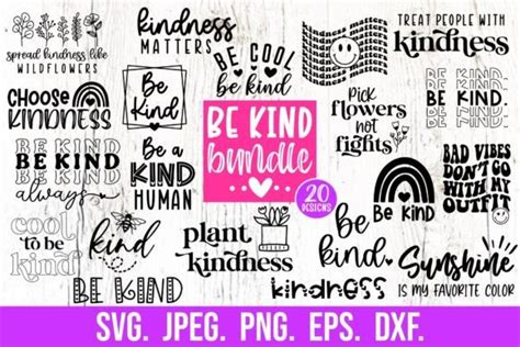 Kindness Bundle SVG Graphic By Happyheartdigital Creative Fabrica