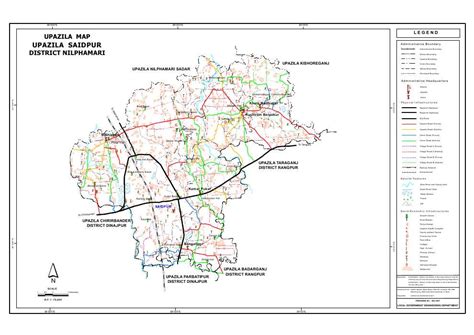 Mouza Map Detailed Maps Of Saidpur Upazila Nilphamari Bangladesh