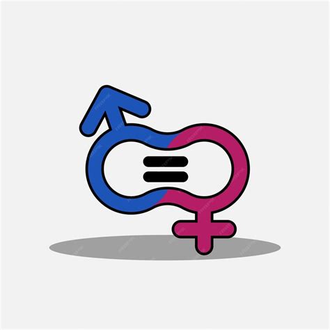 Premium Vector Gender Equality Symbol