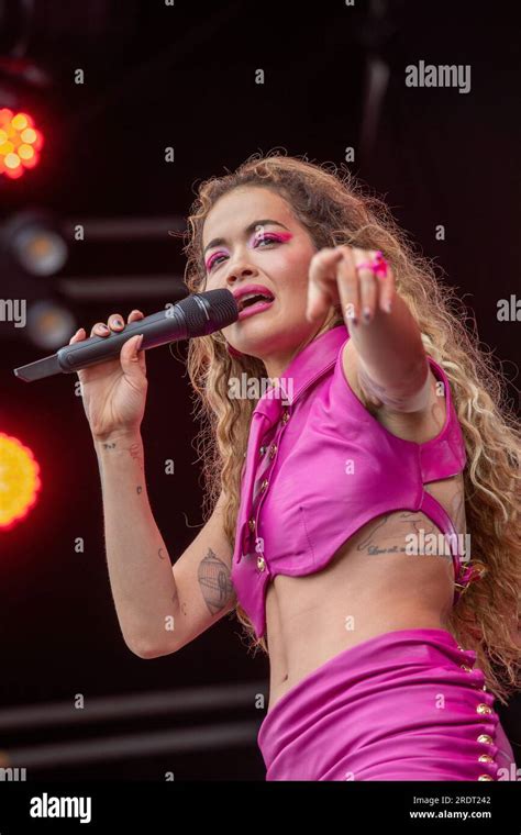 Rita Ora Performing Live At London Pride 2023 In Trafalgar Square