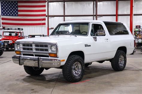 1992 Dodge Ramcharger Sold Motorious