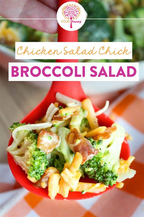 Chicken Salad Chick Broccoli Salad Recipe The Food Hussy