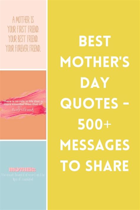 500 Best Mothers Day Quotes For Every Mom We Adore Darling Quote