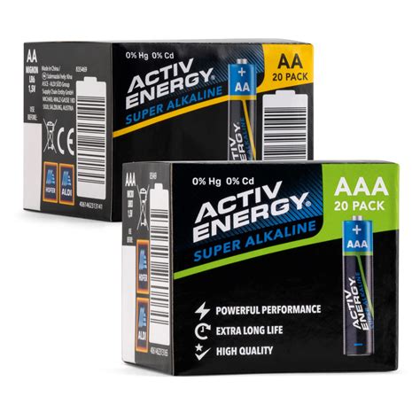 Activ Energy Batterien Grossblister Hofer