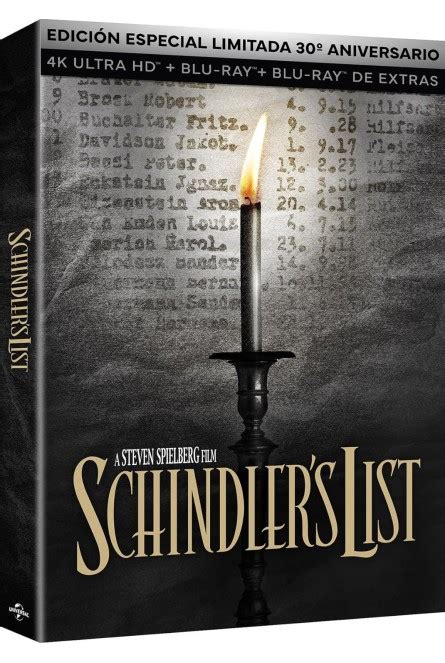 Schindler S List BLU RAY