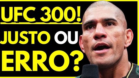 ALEX POATAN VS JAMAHAL HILL MERECE SER A LUTA PRINCIPAL DO UFC 300