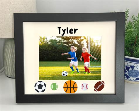 Sports Picture Frame Personalized Picture Frame 5x7 Etsy Denmark