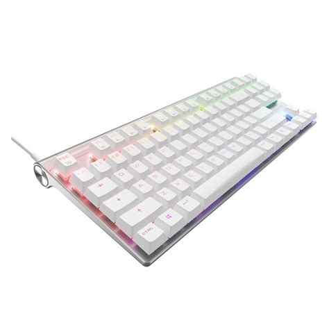 Cherry MX 8.0 RGB Silver/White Mechanical Gaming Keyboard - Cherry MX Blue - G80-3888HSAEU-0 | Mwave