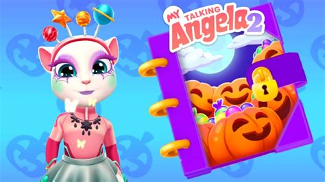 My Talking Angela 2 Big Halloween Update Gameplay Walkthrough Episode 196 Youtube