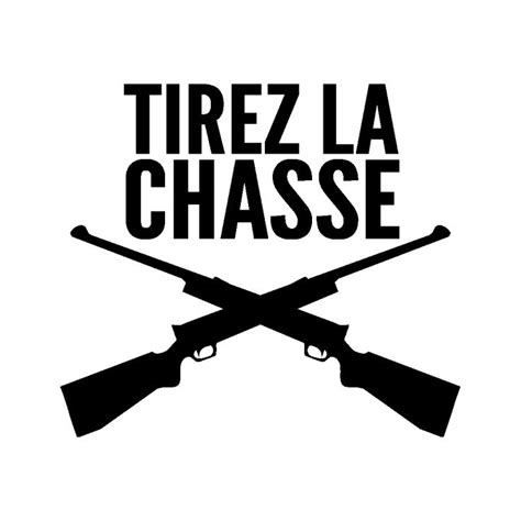 Tirer La Chasse Sticker Mural Pour Toilettes Humour Toilettes